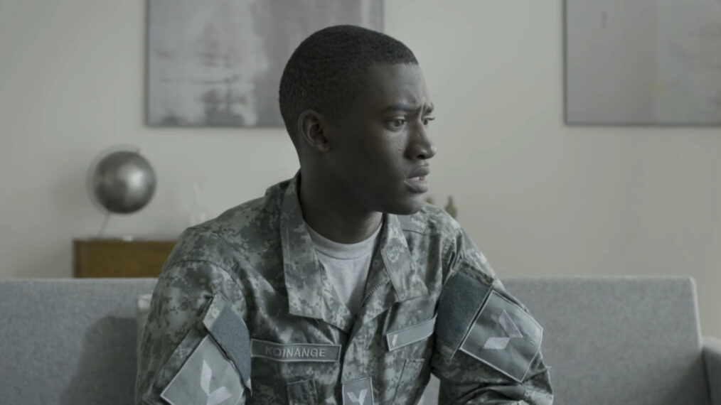 Malachi Kirby in 'Black Mirror' - Season 3, Episode 5 - 'Men Against Fire'