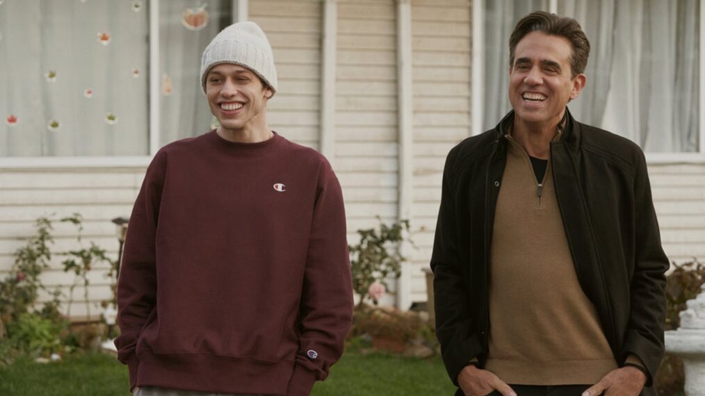 Pete Davidson and Bobby Cannavale in 'Bupkis'