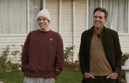 Pete Davidson and Bobby Cannavale in 'Bupkis'