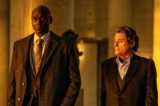 Lance Reddick and Ian McShane as Charon and Winston in 'John Wick: Chapter 4'