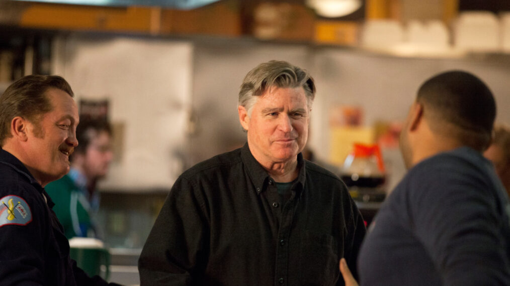 Treat Williams as Benny Severide in 'Chicago Fire' - Season 1, Episode 18 - 'Fireworks'