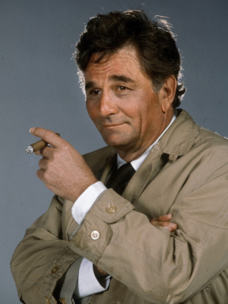 Peter Falk as Lt. Columbo in 'Columbo'