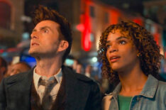 Doctor Who 60th Anniversary Special - David Tennant and Yasmin Finney