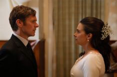Shaun Evans and Sara Vickers in Endeavour