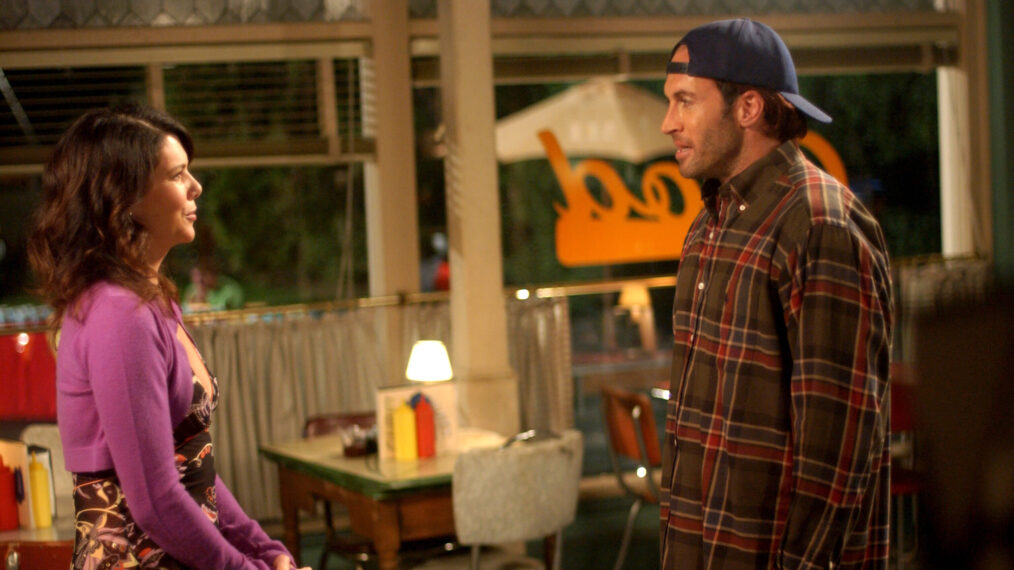 Lauren Graham and Scott Patterson in 'Gilmore Girls'