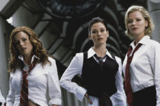 Kathleen Robertson, Chyler Leigh, and Gretchen Mol of 'Girls Club'