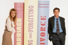 Shelley Long and Treat Williams in 'Good Advice'