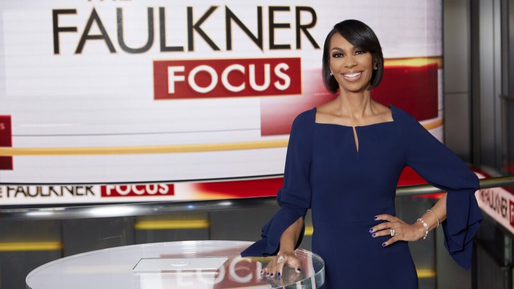 Harris Faulkner for 'The Faulkner Focus' on Fox News