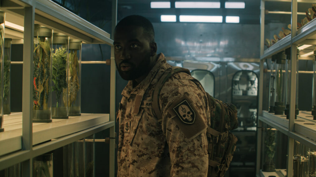 Shamier Anderson as Trevante in 'Invasion'