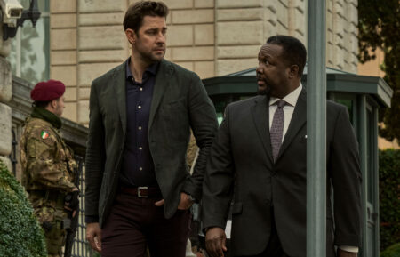 John Krasinski and Wendell Pierce in 'Jack Ryan'