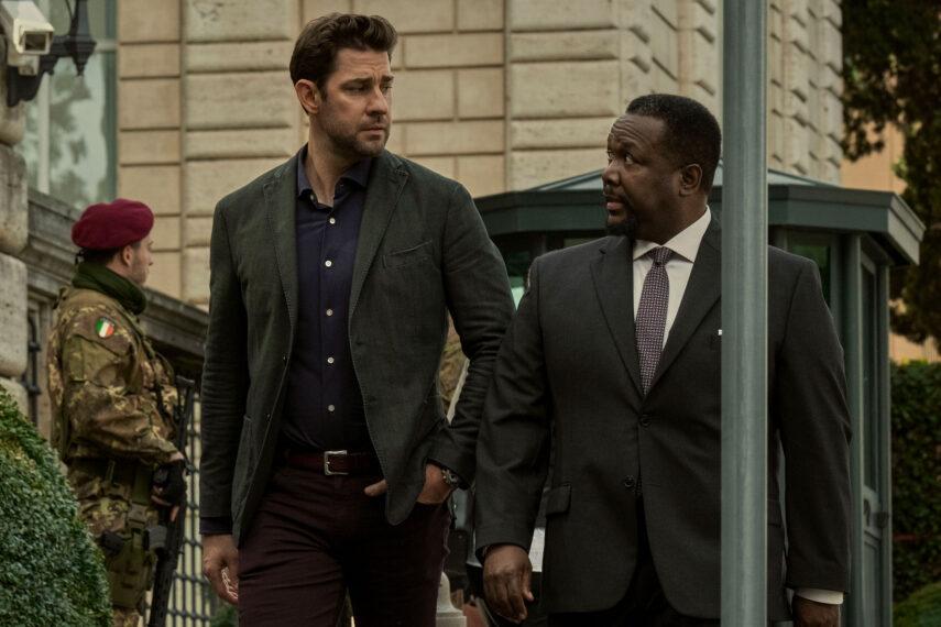 John Krasinski and Wendell Pierce in 'Jack Ryan'