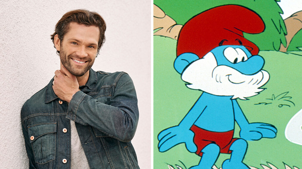 Jared Padalecki for 'Walker' and Papa Smurf in 'The Smurfs'