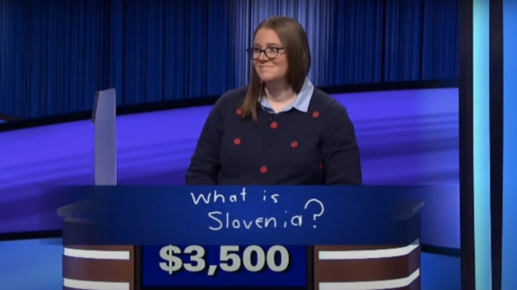 Collette Lee in the June 7, 2023 episode of 'Jeopardy!'