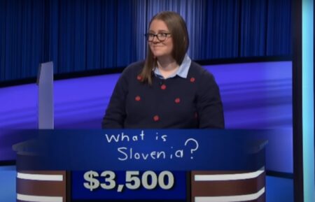 Collette Lee in the June 7, 2023 episode of 'Jeopardy!'