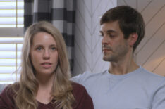 Jill Duggar and Derick Dillard in 'Shiny Happy People: Duggar Family Secrets' on Prime Video