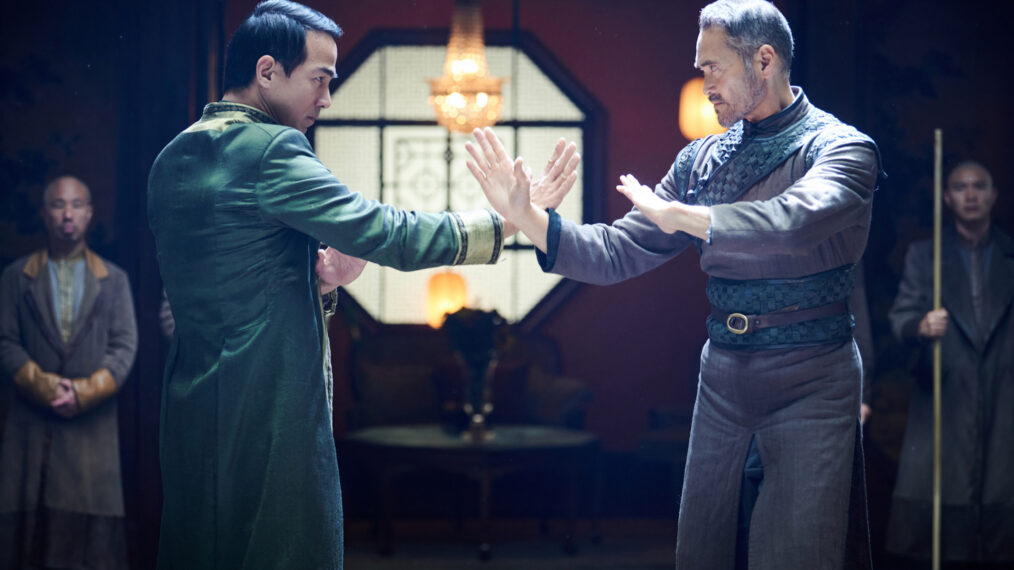 Joe Taslim and Mark Dacascos in 'Warrior' - Season 3