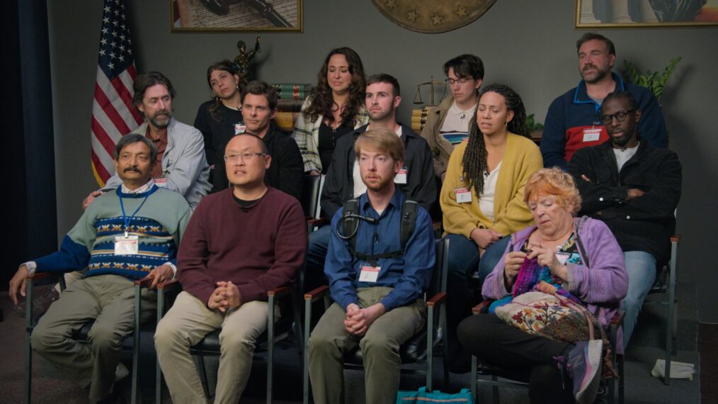 'Jury Responsibility' EP Uncovers Easter Eggs & Extra Treats From New Commentary Version 2 The cast of 'Jury Duty'