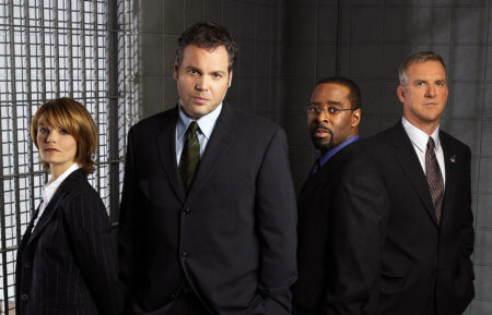Kathryn Erbe, Vincent D'Onofrio, Courtney B. Vance, and Jamey Sheridan on 'Law & Order: Criminal Intent'