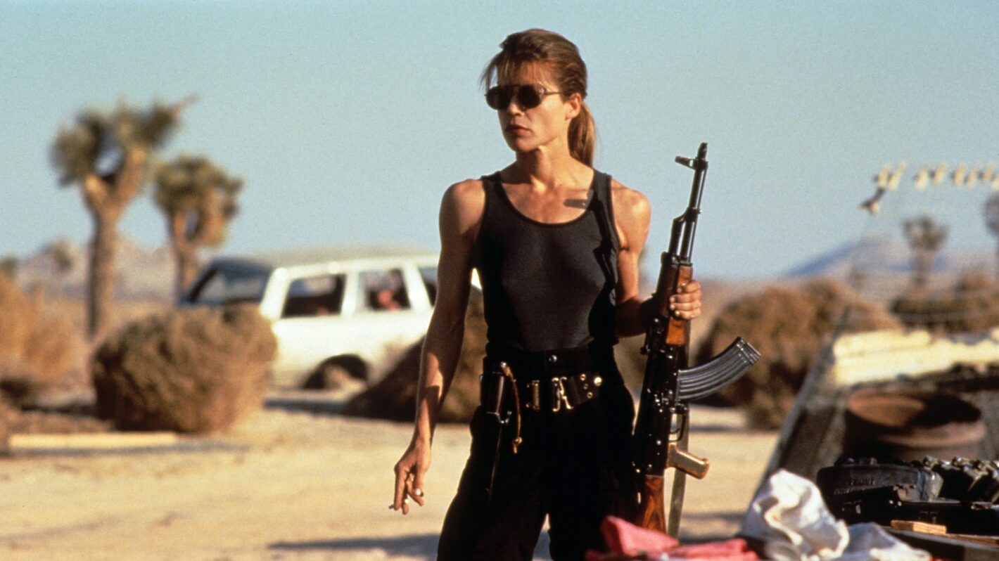 Linda Hamilton in 'Terminator 2: Judgement Day'