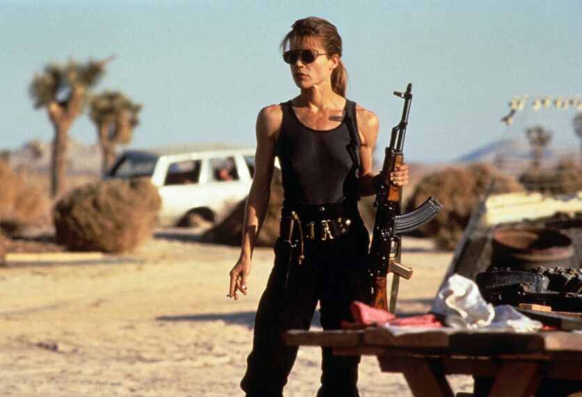 Linda Hamilton in 'Terminator 2: Judgement Day'