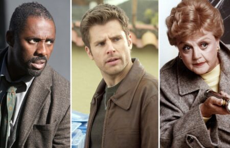 Idris Elba in 'Luther,' James Roday Rodriguez in 'Psych,' and Angela Lansbury in 'Murder, She Wrote'