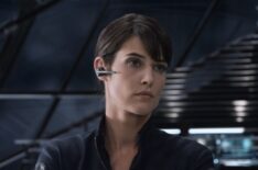 Cobie Smulders as Agent Maria Hill in The Avengers