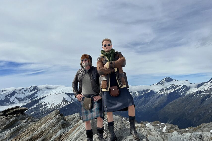 Sam Heughan and Graham McTavish in 'Men in Kilts: A Roadtrip with Sam & Graham' Season 2