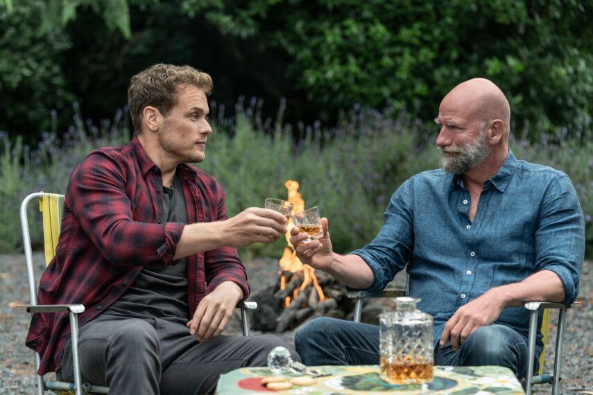 Sam Heughan and Graham McTavish in 'Men in Kilts: A Roadtrip with Sam & Graham' Season 2