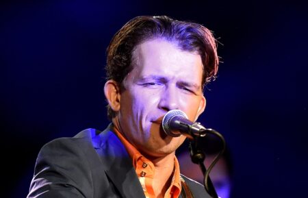 Singer Michael Grimm performs