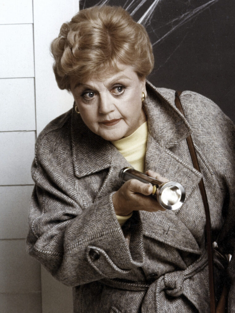 Angela Lansbury as Jessica Fletcher in 'Murder, She Wrote'