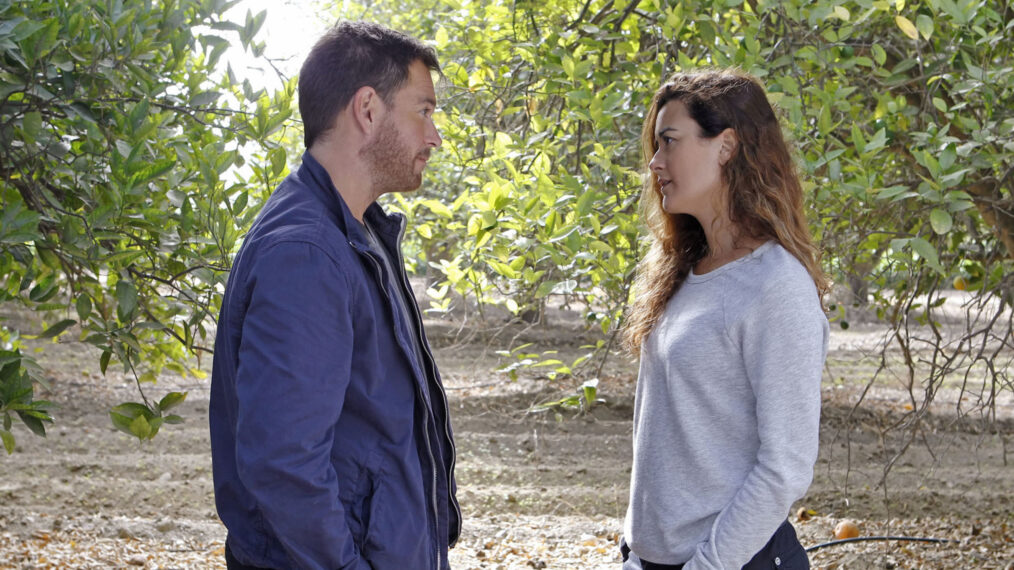 Michael Weatherly and Cote de Pablo in 'NCIS' - 'Past, Present & Future'