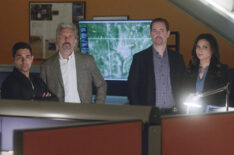 Wilmer Valderrama, Gary Cole, Sean Murray, and Katrina Law in 'NCIS'