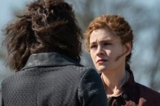 Sophie Skelton and Caitriona Balfe in 'Outlander' Season 7