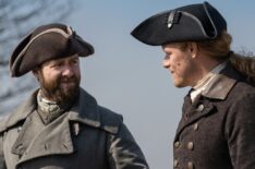 Richard Rankin and Sam Heughan in 'Outlander' Season 7