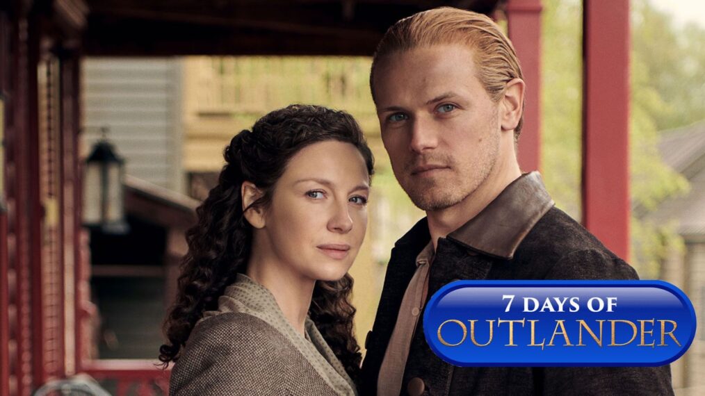 Caitríona Balfe and Sam Heughan in 'Outlander' Season 6