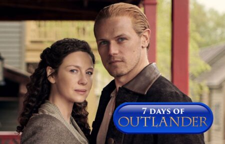 Caitríona Balfe and Sam Heughan in 'Outlander' Season 6