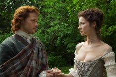 Sam Heughan and Caitriona Balfe in 'Outlander' Season 1