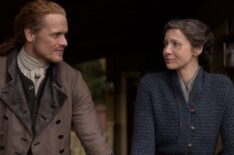 Sam Heughan and Caitriona Balfe in 'Outlander' - Season 5, Episode 12