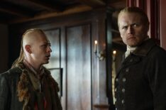 John Bell and Sam Heughan in 'Outlander' Season 7