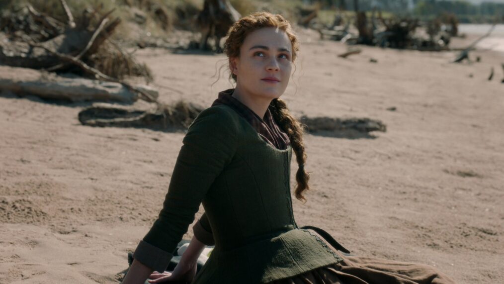 Sophie Skelton in 'Outlander' Season 7