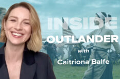 'Outlander' Aftershow: Caitriona Balfe on Filming Claire's Shocking Premiere Moment