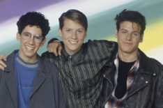 Troy Slaten, Corin Nemec, and Billy Jayne of 'Parker Lewis Can't Lose'