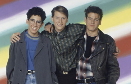 Troy Slaten, Corin Nemec, and Billy Jayne of 'Parker Lewis Can't Lose'