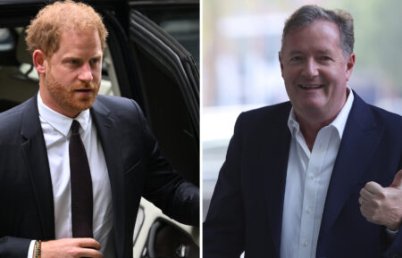 Prince Harry and Piers Morgan