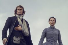 Sam Heughan and Caitriona Balfe in 'Outlander' Season 3