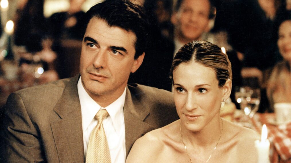 Chris Noth and Sarah Jessica Parker in 'Sex and the City'