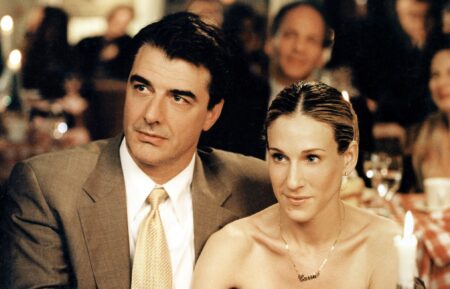 Chris Noth and Sarah Jessica Parker in 'Sex and the City'