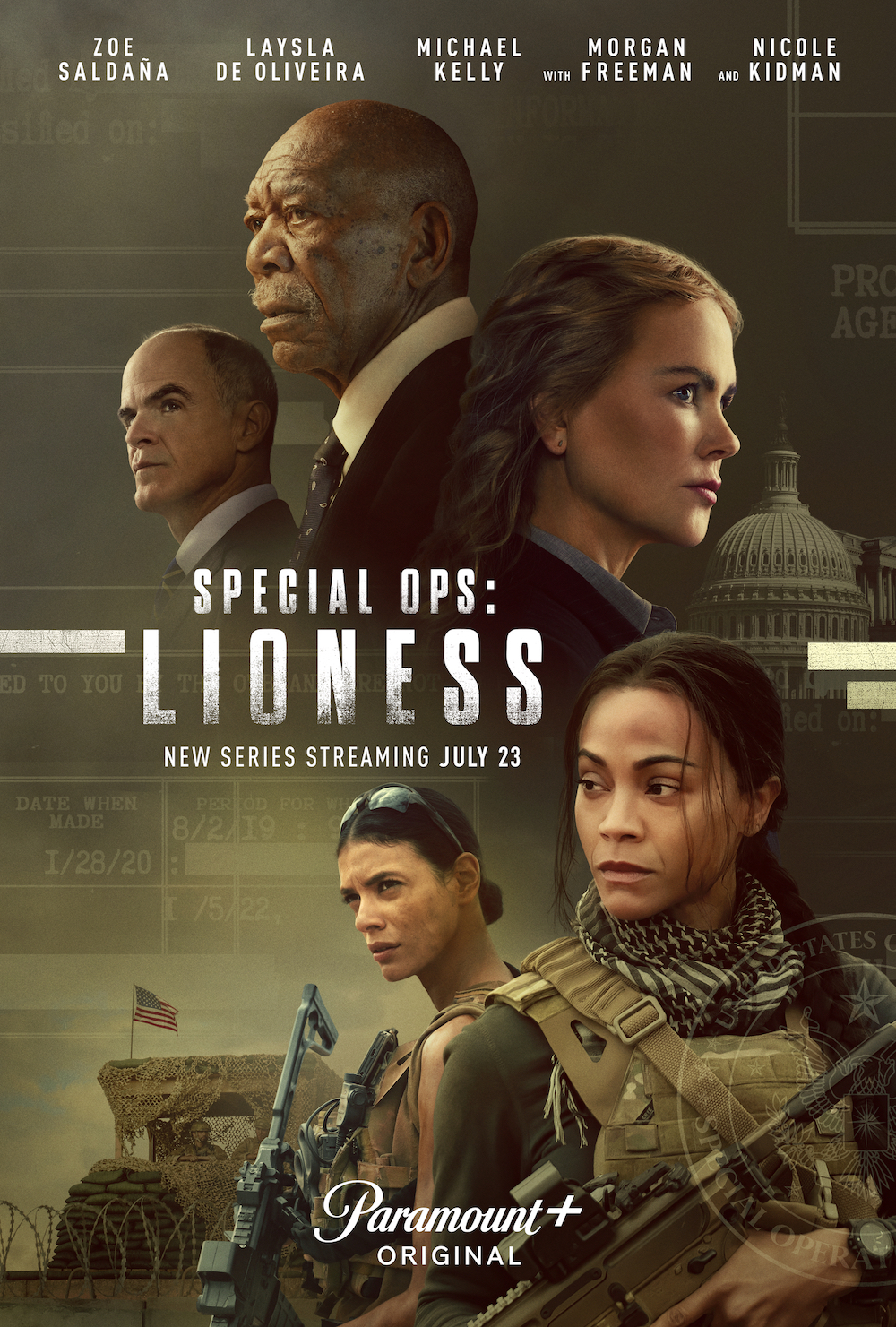 'Special Ops Lioness' Trailer Freeman Has Questions About CIA