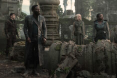 Ethan Peck, Babs Olusanmokun, Jess Bush, and Celia Rose Gooding in 'Star Trek: Strange New Worlds'