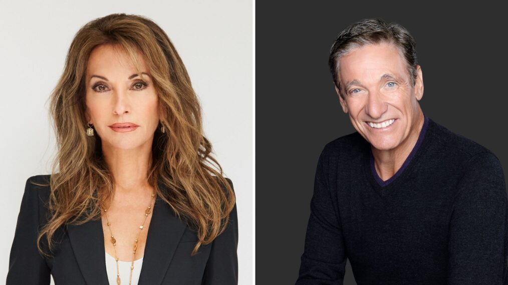 Susan Lucci and Maury Povich